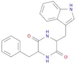 3-((1H-Indol-3-yl)methyl)-6-benzylpiperazine-2,5-dione
