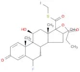 S-Iodomethyl 6α,9α-Difluoro-11β-hydroxy-16α-methyl-3-oxo-17α-(propionyloxy)-androsta-1,4-diene-17β…
