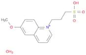 Quinolinium,6-methoxy-1-(3-sulfopropyl)-, inner salt