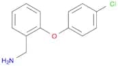 2-(4-Chlorophenoxy)benzenemethanamine