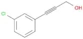 2-Propyn-1-ol,3-(3-chlorophenyl)-