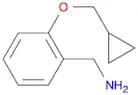 [2-(cyclopropylmethoxy)phenyl]methanamine