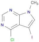 4-Chloro-5-iodo-7-methyl-7H-pyrrolo[2,3-d]pyrimidine