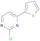2-Chloro-4-(thiophen-2-yl)pyrimidine