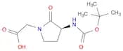 (S)-(3-N-BOC-AMINO-2-OXO-PYRROLIDIN-1-YL)-ACETIC ACID