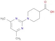 1-(4,6-Dimethylpyrimidin-2-yl)piperidine-4-carboxylic acid