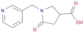 5-Oxo-1-(pyridin-3-ylmethyl)pyrrolidine-3-carboxylic acid
