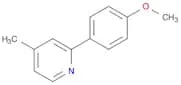 2-(4-Methoxyphenyl)-4-methylpyridine