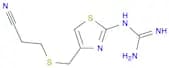 Guanidine,[4-[[(2-cyanoethyl)thio]methyl]-2-thiazolyl]- (9CI)