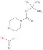 2-(4-(tert-Butoxycarbonyl)morpholin-2-yl)acetic acid