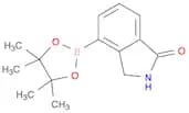 4-(4,4,5,5-Tetramethyl-1,3,2- dioxaborolan-2-yl)isoindolin-1-one