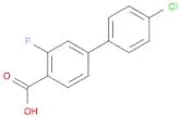4-(4-Chlorophenyl)-2-fluorobenzoic acid