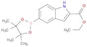 Ethyl 5-(4,4,5,5-tetramethyl-1,3,2-dioxaborolan-2-yl)-1H-indole-2-carboxylate
