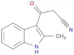 3-(2-Methyl-1H-indol-3-yl)-3-oxopropanenitrile