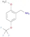 2-methoxy-5-trifluoromethoxybenzylamine