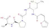 L-ALANINE,N-[3-(2-FURANYL)-1-OXO-2-PROPEN-1-YL]-L-LEUCYLGLYCYL-L-PROLYL-