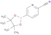 5-(4,4,5,5-Tetramethyl-1,3,2-dioxaborolan-2-yl)picolinonitrile