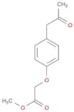 Methyl 2-(4-(2-oxopropyl);phenoxy);acetate