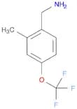 [2-methyl-4-(trifluoromethoxy)phenyl]methanamine