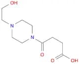 4-(4-(2-Hydroxyethyl)piperazin-1-yl)-4-oxobutanoic acid