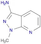 1H-​Pyrazolo[3,​4-​b]​pyridin-​3-​amine, 1-​methyl-
