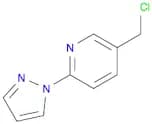 5-(Chloromethyl)-2-(1H-pyrazol-1-yl)pyridine