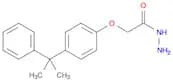 2-[4-(1-methyl-1-phenylethyl)phenoxy]acetohydrazide