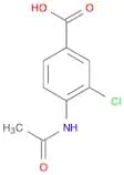 3-chloro-4-acetamidobenzoic acid