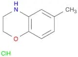 6-methyl-3,4-dihydro-2H-benzo[b][1,4]oxazine hydrochloride