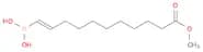 10-Undecenoic acid, 11-borono-, 1-methyl ester, (E)-