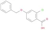 Benzoic acid, 2-chloro-4-(phenylmethoxy)-