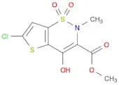 6-Chloro-4-hydroxy-2-methyl-2H-thieno[2,3-e]-1,2-thiazine-3-carboxylic acid methyl ester 1,1-dioxi…