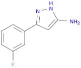 5-(3-Fluorophenyl)-1H-pyrazol-3-amine