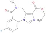 Ethyl 8-fluoro-5-methyl-6-oxo-4H-imidazo[1,5-a][1,4]benzodiazepine-3-carboxylate