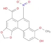 Phenanthro[3,4-d]-1,3-dioxole-5-carboxylicacid, 9-hydroxy-8-methoxy-6-nitro-