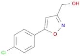 (5-(4-Chlorophenyl)isoxazol-3-yl)methanol