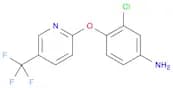 3-Chloro-4-([5-(trifluoromethyl)pyridin-2-yl]oxy)aniline
