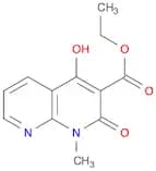 Ethyl 4-hydroxy-1-methyl-2-oxo-1,2-dihydro-1,8-naphthyridine-3-carboxylate