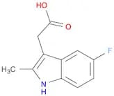 1H-Indole-3-aceticacid, 5-fluoro-2-methyl-