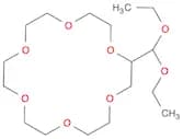 1,4,7,10,13,16-Hexaoxacyclooctadecane, 2-(diethoxymethyl)-