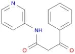3-Oxo-3-phenyl-N-(pyridin-3-yl)propanamide