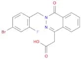 1-Phthalazineaceticacid, 3-[(4-bromo-2-fluorophenyl)methyl]-3,4-dihydro-4-oxo-