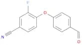 3-fluoro-4-(4-formylphenoxy)benzonitrile