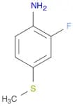 Benzenamine, 2-​fluoro-​4-​(methylthio)​-