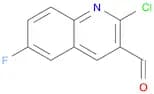 2-Chloro-6-fluoroquinoline-3-carboxaldehyde