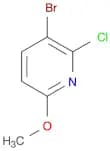 3-Bromo-2-chloro-6-methoxypyridine