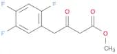 Methyl 3-oxo-4-(2,4,5-trifluorophenyl)butanoate