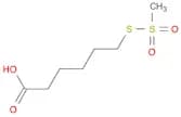 Hexanoic acid, 6-[(methylsulfonyl)thio]-