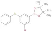 2-[3-Bromo-5-(phenylthio)phenyl]-4,4,5,5-tetramethyl-1,3,2-dioxaborolane