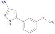 5-(3-Methoxyphenyl)-2H-pyrazol-3-ylamine